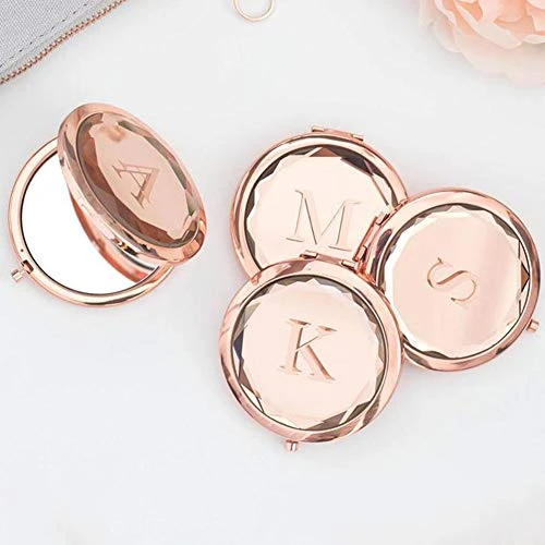 Clibeslty Personalized Bride Tribe Compact Mirrors Custom Graduation Travel Gifts For Her Rose Gold Compact Mirrors Bridesmaid Proposal Gifts Bridesmaid Christmas Graduation Gifts 3 Clibeslty Personalized Bride Tribe Compact Mirrors Custom Graduation Travel Gifts For Her Rose Gold Compact Mirrors Bridesmaid Proposal Gifts Bridesmaid Christmas Graduation Gifts