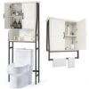 MXARLTR Over The Toilet Storage Cabinet, Over Toilet Bathroom Organizer With Barn Doors Above Toilet Storage Cabinet 1 MXARLTR Over The Toilet Storage Cabinet, Over Toilet Bathroom Organizer With Barn Doors Above Toilet Storage Cabinet -Moen Shop 413dQUO125L