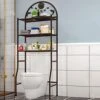 Gdrasuya10 3-Tier Over The Toilet Storage Rack Bathroom Organizer Shelf Space Saver,Bathroom Storage Over The Toilet Black 2 Gdrasuya10 3-Tier Over The Toilet Storage Rack Bathroom Organizer Shelf Space Saver,Bathroom Storage Over The Toilet Black -Moen Shop 415ZYbws81L