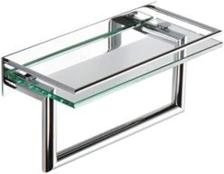 Ginger 2835T-24/PC Surface Tempered Glass Bathroom Toiletry Shelf, Polished Chrome 13 Ginger 2835T-24/PC Surface Tempered Glass Bathroom Toiletry Shelf, Polished Chrome -Moen Shop 419hPhLtnsL. AC