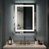 Bonnlo 32"×24" (800×600mm)Bluetooth Mirror,Led Bathroom Mirror Smart Mirror With Bluetooth Speaker, Anti-Fog Bathroom Led Mirror With Memory Touch, Dimmable Espejos Para Baños, Vertically/Horizontally 1 Bonnlo 32"×24" (800×600mm)Bluetooth Mirror,Led Bathroom Mirror Smart Mirror With Bluetooth Speaker, Anti-Fog Bathroom Led Mirror With Memory Touch, Dimmable Espejos Para Baños, Vertically/Horizontally -Moen Shop 41E4j6KxGpL