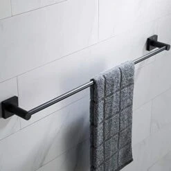 Kraus KEA-17725MB Ventus Bathroom -Towel Bar, 10 1/2 Inch, Matte Black -Moen Shop 41FQOXghwgL. AC
