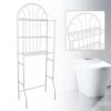 QUEMARQUE 3-Tier Over The Toilet Storage Rack Shelves Bathroom Frame Shelf Organizer Stand For Home Bathroom, White -Moen Shop 41FjTV623mL