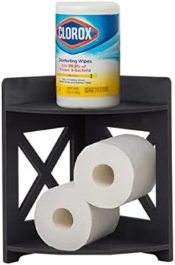 TuoxinEM Bathroom Counter Organizer Perfect For Bathroom Storage Tight Space,Small Bathroom Storage Cabinet Match Any Room,Black -Moen Shop 41GSPykrTuL. AC