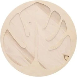 Welled Wood Surface, Pinwheel Shaped, 10" X 9.68", For Wooden Trays, Crafts And Decorations, Welled Center For Resin Design Or Paint - For Decoupage, Engraving, Wood Burning -Moen Shop 41GhQ6nbGCL. AC