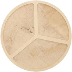 Welled Wood Surface, Pinwheel Shaped, 10" X 9.68", For Wooden Trays, Crafts And Decorations, Welled Center For Resin Design Or Paint - For Decoupage, Engraving, Wood Burning -Moen Shop 41Gk79uZ6BL. AC