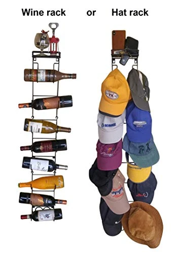 Bath Towel Rack In Bathroom. Wine Racks In Kitchen. Wall Mounted Shelves For Towels Hat Organization. Great Decor Accessories. Metal Hooks. 3 Pieces. Premium Presents Brand. (Black) 6 Bath Towel Rack In Bathroom. Wine Racks In Kitchen. Wall Mounted Shelves For Towels Hat Organization. Great Decor Accessories. Metal Hooks. 3 Pieces. Premium Presents Brand. (Black) - Image 4