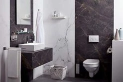 Mezzo 1118345 600 Mm Stainless Steel And Zinc Alloy Haceka Glass Shelf, Silver