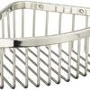 KOHLER 1896-S -Shower Basket, Medium, Polished Stainless -Moen Shop 41Hg7RPBFOL