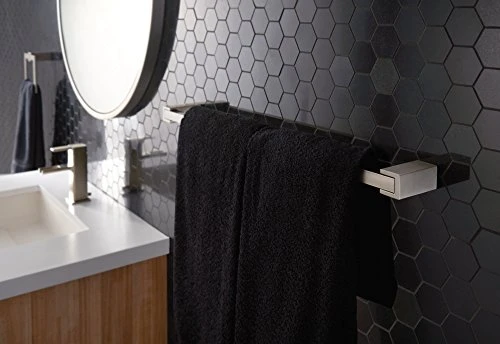 Moen BP3724CH Kyvos 24-Inch Single Modern -Towel Bar, Chrome 5 Moen BP3724CH Kyvos 24-Inch Single Modern -Towel Bar, Chrome - Image 3