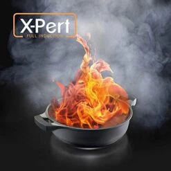 Metaltex XPERT-Cast Aluminium Low Casserole, 30 Cm, Non-Stick ILAG 3 Layers, Full Induction Suitable For All Cookers -Moen Shop 41IpUaQx9kL