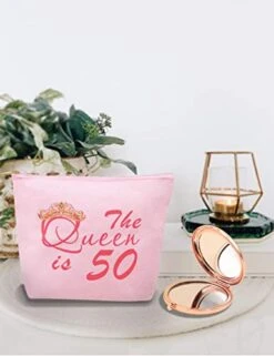 50th Birthday Gifts For Women,50th Birthday Gift Ideas,50 Year Old Birthday Gifts For Women,Turning 50 Gifts For Women,Gifts For 50th Birthday For Women,50th Birthday Gifts,50th Birthday Makeup Bag