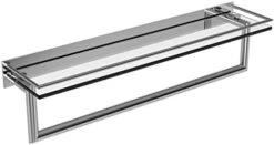 Ginger 2835T-24/PC Surface Tempered Glass Bathroom Toiletry Shelf, Polished Chrome 12 Ginger 2835T-24/PC Surface Tempered Glass Bathroom Toiletry Shelf, Polished Chrome -Moen Shop 41MiVjSzI3L. AC