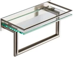 Ginger 2835T-24/PC Surface Tempered Glass Bathroom Toiletry Shelf, Polished Chrome 17 Ginger 2835T-24/PC Surface Tempered Glass Bathroom Toiletry Shelf, Polished Chrome -Moen Shop 41Nx6Q4ihuL. AC