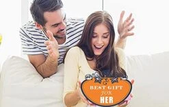 DIDADIC Wife Birthday Gift Ideas, Valentines Day Present For Her, To My Wife Compact Mirror For Wedding Anniversary Mothers Day -Moen Shop 41QIZguEFfL