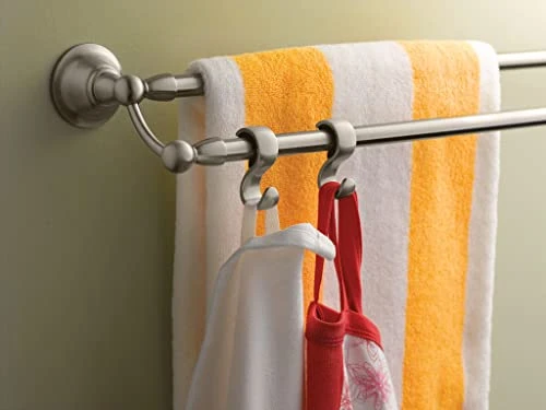 Moen DN6886BN Sage Single Post Bathroom Hand -Towel Ring, Spot Resist Brushed Nickel 3 Moen DN6886BN Sage Single Post Bathroom Hand -Towel Ring, Spot Resist Brushed Nickel