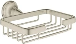 Grohe 40659EN1 Essentials Authentic Filing Basket Infinity Finish, Brushed Nickel InfinityFinish -Moen Shop 41RDSA0MxrL. AC