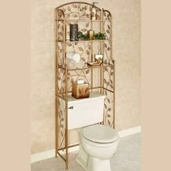 Touch Of Class Eden Bathroom Space Saver Champagne Bronze