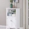 UTEX Bathroom Floor Cabinet,Free Standing Storage Cabinet,Wood Storage Organizer For Bathroom, Bedroom, Living Room,White 1 UTEX Bathroom Floor Cabinet,Free Standing Storage Cabinet,Wood Storage Organizer For Bathroom, Bedroom, Living Room,White -Moen Shop 41a4p8zxWwL