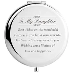 DIDADIC 40th Birthday Gifts For Women Makeup Mirror, 40 Years Old Gifts For Women Turning 40, Happy Birthday For Her Wife Daughter Sister Female Friends (40th Aged To Perfection) -Moen Shop 41a5Iiqo6GL