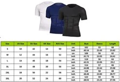 TTCPUYSA 2021 Men's Shaper Slimming Compression T-Shirt,Athletic Slim Shapewear Compression Vest Sleeveless,Suitable For Sports And Fitness (Black, M) 13 TTCPUYSA 2021 Men's Shaper Slimming Compression T-Shirt,Athletic Slim Shapewear Compression Vest Sleeveless,Suitable For Sports And Fitness (Black, M) -Moen Shop 41b5VIIdYUS