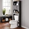 OHRONG Espresso 23" W Bathroom Space Saver, 3 Shelves, Over The Toilet Cabinet 1 OHRONG Espresso 23" W Bathroom Space Saver, 3 Shelves, Over The Toilet Cabinet -Moen Shop 41bbuPn2HIL