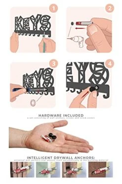 SirHoldeer Towel Hooks For Bathroom Wall Mounted, Towel Rack For Wall, Towel Holder For Bathroom Wall With Home Sweet Home Sign, Matte Black Bathroom Accessories, Heavy Duty Wall Hangers 11 SirHoldeer Towel Hooks For Bathroom Wall Mounted, Towel Rack For Wall, Towel Holder For Bathroom Wall With Home Sweet Home Sign, Matte Black Bathroom Accessories, Heavy Duty Wall Hangers -Moen Shop 41cdgSAaTVL