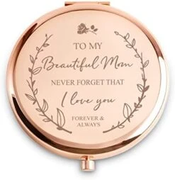 COYOAL Grandma Gifts From Grandchildren, Personalized Engraved Compact Mirror, Unique Mothers Day Birthday Gifts For Grandma, Nana, Grammy, Grandmother -Moen Shop 41do1y G6mL. AC