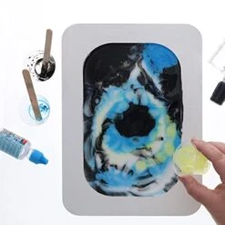 Welled Wood Surface, Pinwheel Shaped, 10" X 9.68", For Wooden Trays, Crafts And Decorations, Welled Center For Resin Design Or Paint - For Decoupage, Engraving, Wood Burning -Moen Shop 41fkEZamDCL