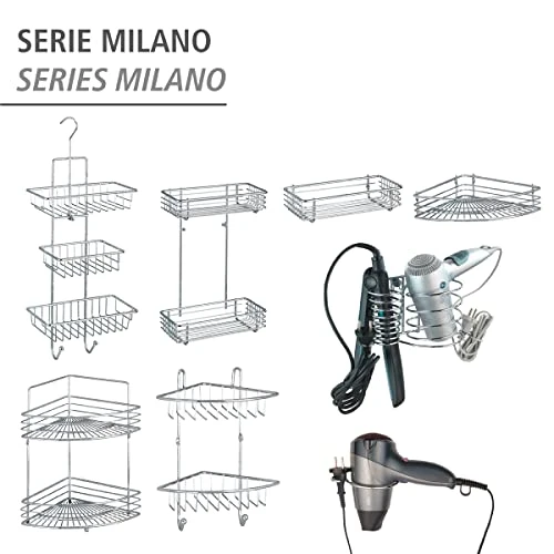 Wenko Estante Universal Milano, Metal, Glossy 6 Wenko Estante Universal Milano, Metal, Glossy - Image 4