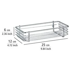 Wenko Estante Universal Milano, Metal, Glossy 12 Wenko Estante Universal Milano, Metal, Glossy -Moen Shop 41hjpIZu1KL