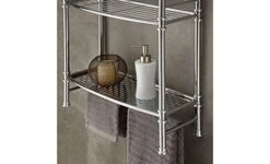 Best Living No Tools Wall Mount/Countertop Shelf, Chrome 6 Best Living No Tools Wall Mount/Countertop Shelf, Chrome -Moen Shop 41jFFcLW1NL