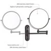 GURUN 8 Inch Bronze Magnifying Makeup Mirror Wall Mounted For Bathroom With 10X Magnification M1207O(8'',10X) 1 GURUN 8 Inch Bronze Magnifying Makeup Mirror Wall Mounted For Bathroom With 10X Magnification M1207O(8'',10X) -Moen Shop 41kGrc4EnBL
