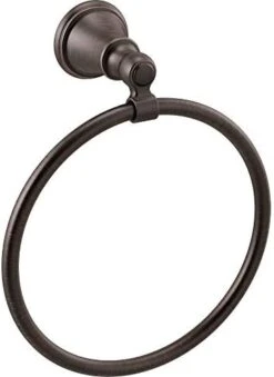 Delta Faucet 73246 Woodhurst Wall Mounted Towel Ring In Polished Chrome, Bath Accessories -Moen Shop 41kabScWSFL. AC