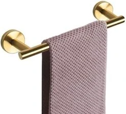 NearMoon Bathroom Towel Bar, Bath Accessories Thicken Stainless Steel Shower Towel Rack For Bathroom, Towel Holder Wall Mounted (Matte Black, 18 Inch) 25 NearMoon Bathroom Towel Bar, Bath Accessories Thicken Stainless Steel Shower Towel Rack For Bathroom, Towel Holder Wall Mounted (Matte Black, 18 Inch) -Moen Shop 41oPIo2B2sL. AC