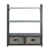 4D Concepts Intek CABINET, Multi Textured Metal Gray And Galvanized 2 4D Concepts Intek CABINET, Multi Textured Metal Gray And Galvanized -Moen Shop 41qVuglc5eL