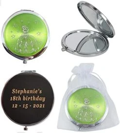 WE Mis Quince Años (12 PCS) Sweet 15, Sweet Sixteen, Quinceañera, Mis 15 Años Compact Mirror (Silver) -Moen Shop 41sRIVP5PEL. AC