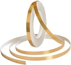 MISSYOUNG Gold Metalized Polyester Mylar Film Tape With Acrylic Adhesive, 0.8 In X 55 Yds. Vibrant Mirror Like Finish, Gold Decor Tape For Detailing Accent Wall, Wardrobe, Cabinet, Bathroom 12 MISSYOUNG Gold Metalized Polyester Mylar Film Tape With Acrylic Adhesive, 0.8 In X 55 Yds. Vibrant Mirror Like Finish, Gold Decor Tape For Detailing Accent Wall, Wardrobe, Cabinet, Bathroom -Moen Shop 41spBUan46L. AC