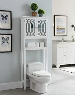 Kings Brand Furniture – Newberry Over The Toilet Bathroom Storage Cabinet Space Saver, White 14 Kings Brand Furniture – Newberry Over The Toilet Bathroom Storage Cabinet Space Saver, White -Moen Shop 41tc5OSjL. AC