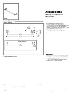 Delta Faucet 73246 Woodhurst Wall Mounted Towel Ring In Polished Chrome, Bath Accessories -Moen Shop 41tduvwtpXL
