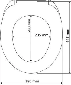 WENKO Toilet Seat Orchid-rustproof Stainless Steel Mounting, 37.5 X 44.5 X 10 Cm, Multicolor -Moen Shop 41uQH9lOhuL