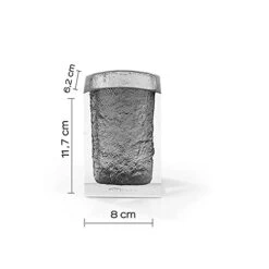 Gedy Antares Portacepillos, Resin, Grey, 6.2 x 8 x 11.7 -Moen Shop 41wbQigjAAS