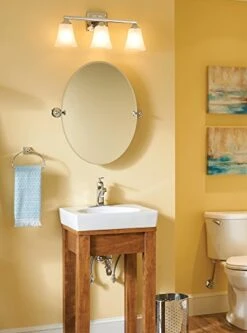 Moen DN8386BN Retreat Collection Bathroom Hand -Towel Ring With Hardware, Brushed Nickel, 7.64"L X 3.83"W X 4.96"H -Moen Shop 41yNI12VpBL