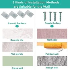 KATASKI 2 Pack Acrylic Bathroom Shelf, Wall Mounted No-Drill Thick Clear Storage And Display Shelf, 15.7inch 9 KATASKI 2 Pack Acrylic Bathroom Shelf, Wall Mounted No-Drill Thick Clear Storage And Display Shelf, 15.7inch -Moen Shop 510wGNg2waL