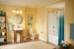 Moen DN8386BN Retreat Collection Bathroom Hand -Towel Ring With Hardware, Brushed Nickel, 7.64"L X 3.83"W X 4.96"H -Moen Shop 5114meN0upL