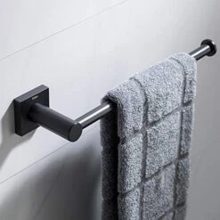 Kraus KEA-17725MB Ventus Bathroom -Towel Bar, 10 1/2 Inch, Matte Black