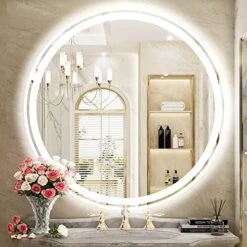 JSneijder 28x36 Led Bathroom Mirror,led Mirror With Lights,Dimmable Anti-Fog Mirror -Moen Shop 51A6Gwxjz9L. AC
