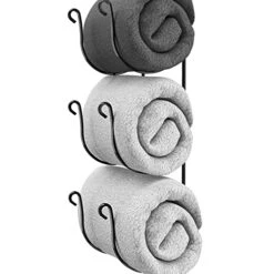 DecoBros Wall Mount Multi-Purpose Towel/Wine/Hat Rack, Bronze -Moen Shop 51E3Sa8BUqL