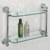 Signature Hardware 295873 Ballard 19-1/4" Glass Bathroom Shelf -Moen Shop 51HQ1hHhyML