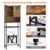 Lifewit Over The Toilet Storage Cabinet, Bathroom Organizer Shelves Over Toilet Storage, Freestanding Bathroom Rack Space Saver With Adjustable Shelves, Rustic Brown 1 Lifewit Over The Toilet Storage Cabinet, Bathroom Organizer Shelves Over Toilet Storage, Freestanding Bathroom Rack Space Saver With Adjustable Shelves, Rustic Brown -Moen Shop 51MR5JbIZAL